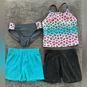 Girls Swim and Shorts size 8 bundle - cat & jack
